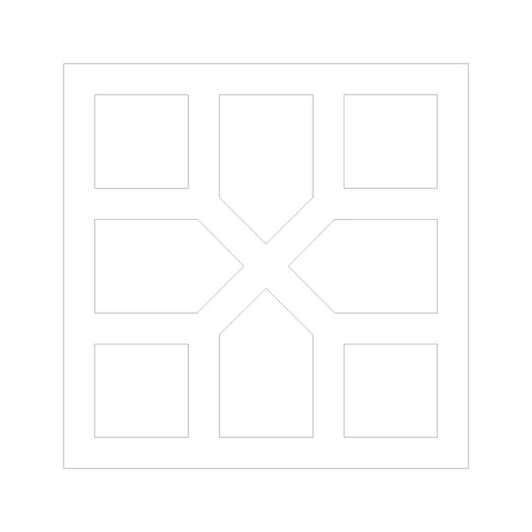 Paving Block 31 DWG CAD block thumbnail — paving drawing