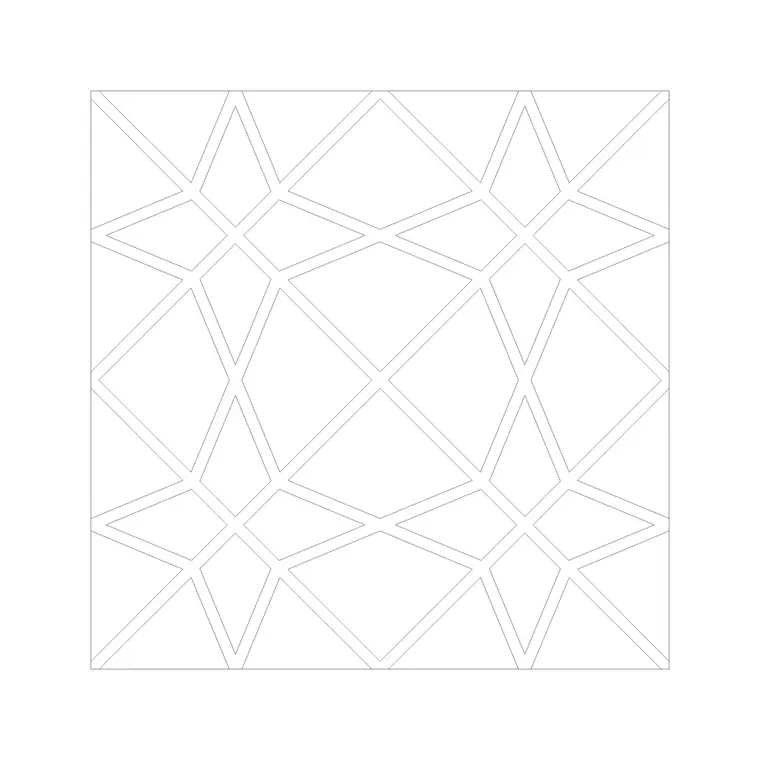 Paving Block 4 DWG CAD block thumbnail — paving drawing