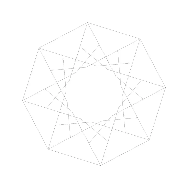 Paving Block 43 DWG CAD block thumbnail — paving drawing
