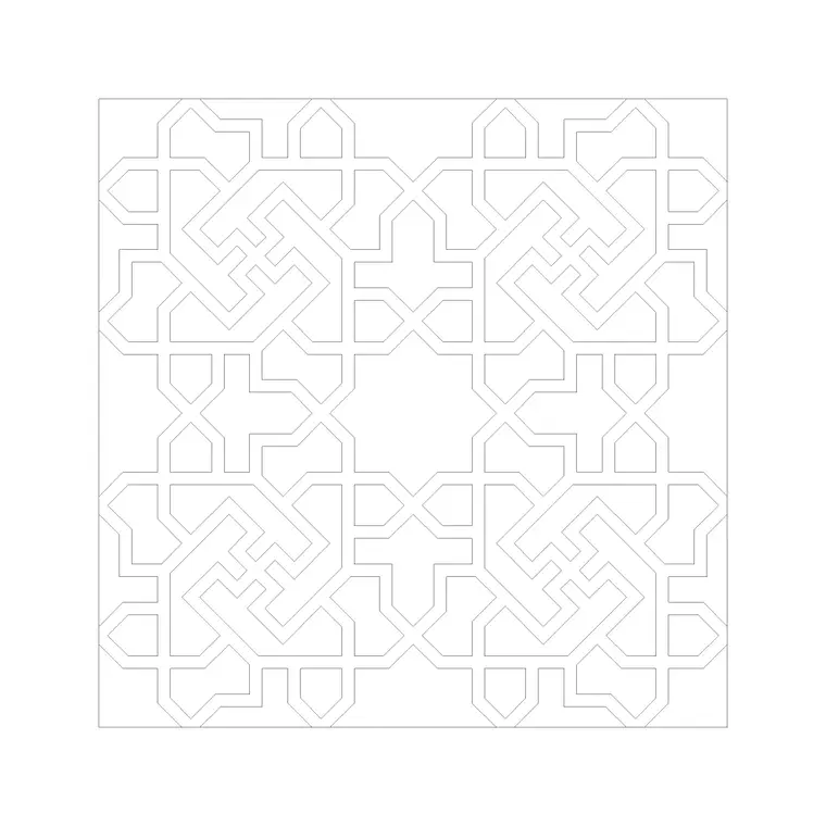 Paving Block 46 DWG CAD block thumbnail — paving drawing