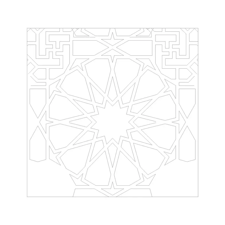 Paving Block 48 DWG CAD block thumbnail — paving drawing
