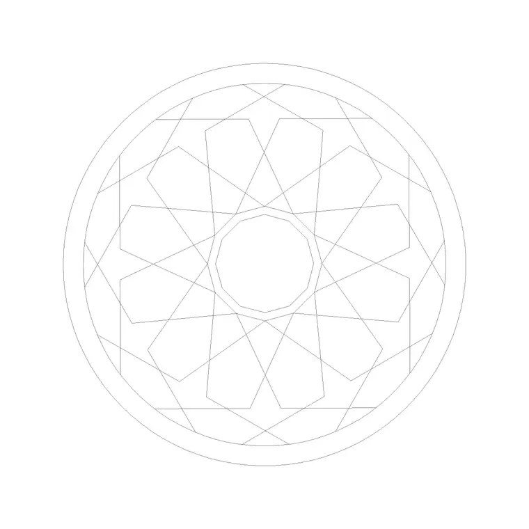 Paving Block 63 DWG CAD block thumbnail — paving drawing