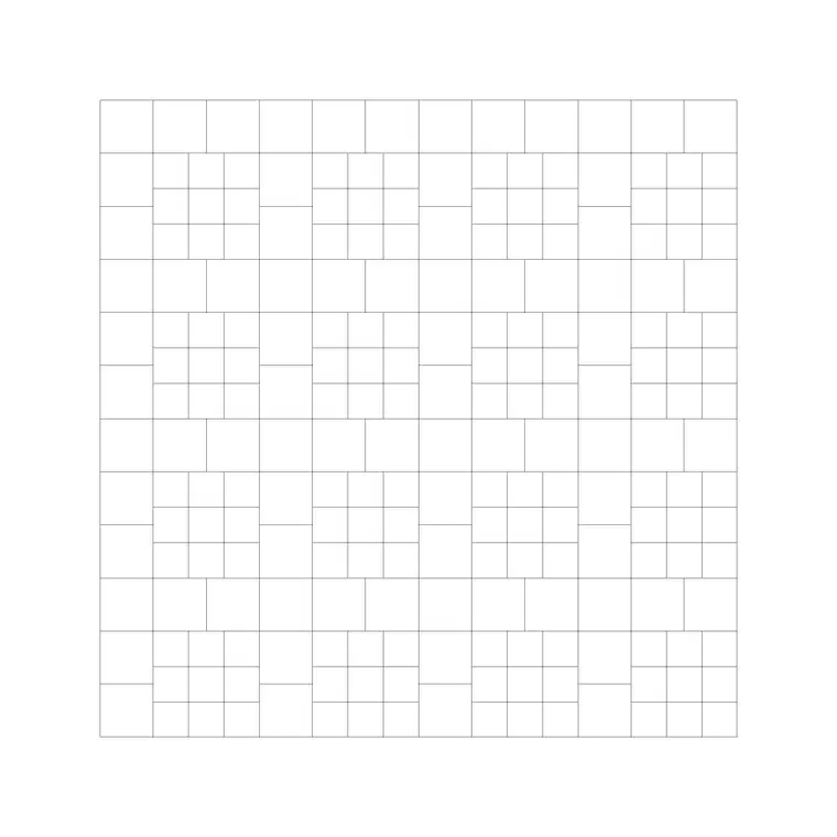 Paving Block 65 DWG CAD block thumbnail — paving drawing