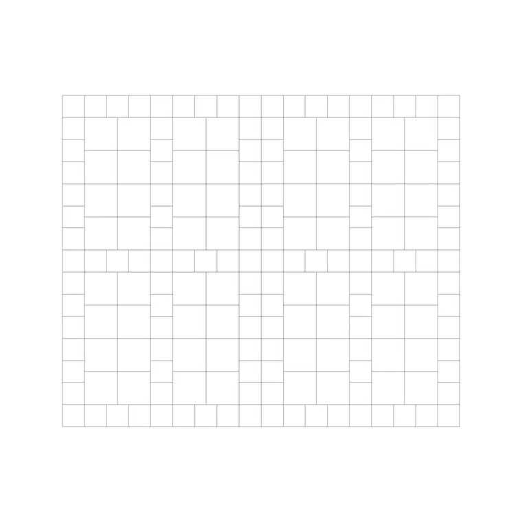 Paving Block 68 DWG CAD block thumbnail — paving drawing