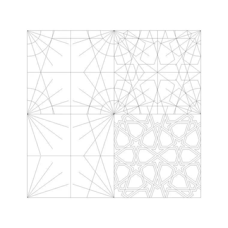 Paving Block 7 DWG CAD block thumbnail — paving drawing