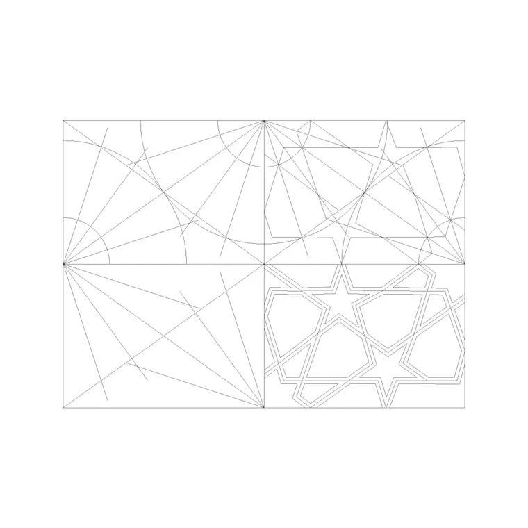 Paving Block 73 DWG CAD block thumbnail — paving drawing