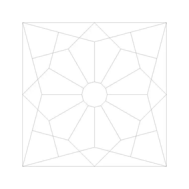 Paving Block 82 DWG CAD block thumbnail — paving drawing