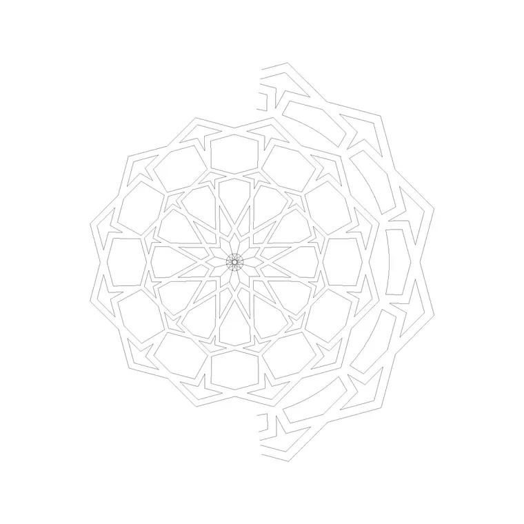 Paving Block 84 DWG CAD block thumbnail — paving drawing