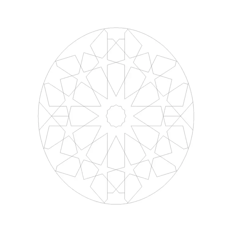 Paving Block 85 DWG CAD block thumbnail — paving drawing