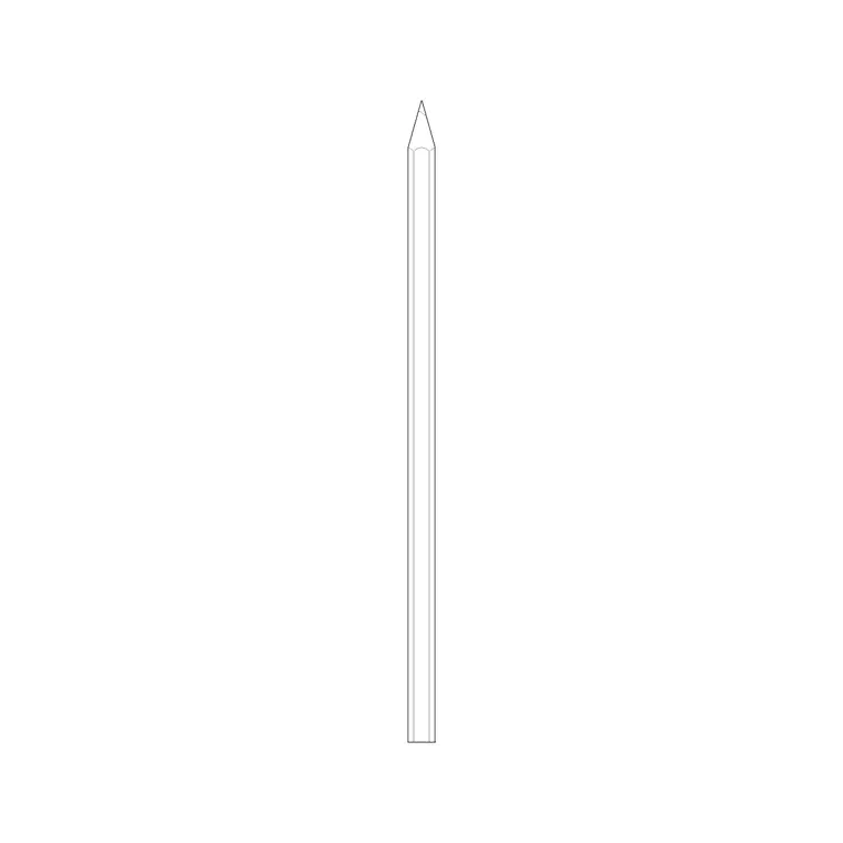 Pencil DWG CAD block thumbnail — other cad blocks drawing
