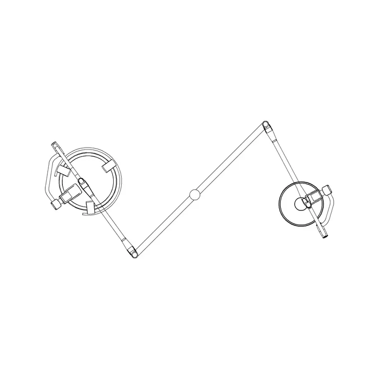 Pendant 1 DWG CAD block thumbnail — medical drawing