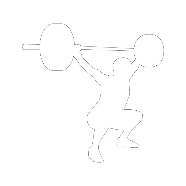 People Exercise 2 DWG CAD block thumbnail — people drawing