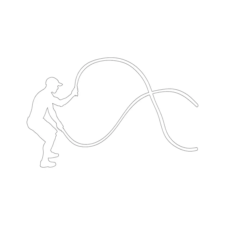 People Exercise 4 DWG CAD block thumbnail — people drawing