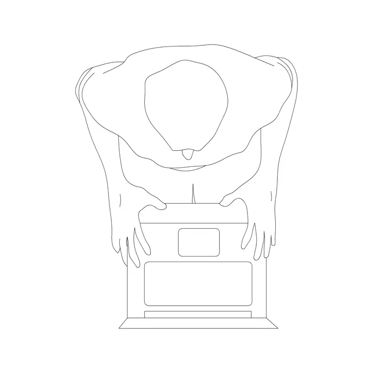 People Plan 11 DWG CAD block thumbnail — people drawing