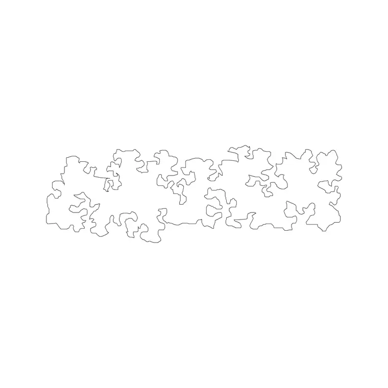 Plant 027 DWG CAD block thumbnail — trees & plants drawing