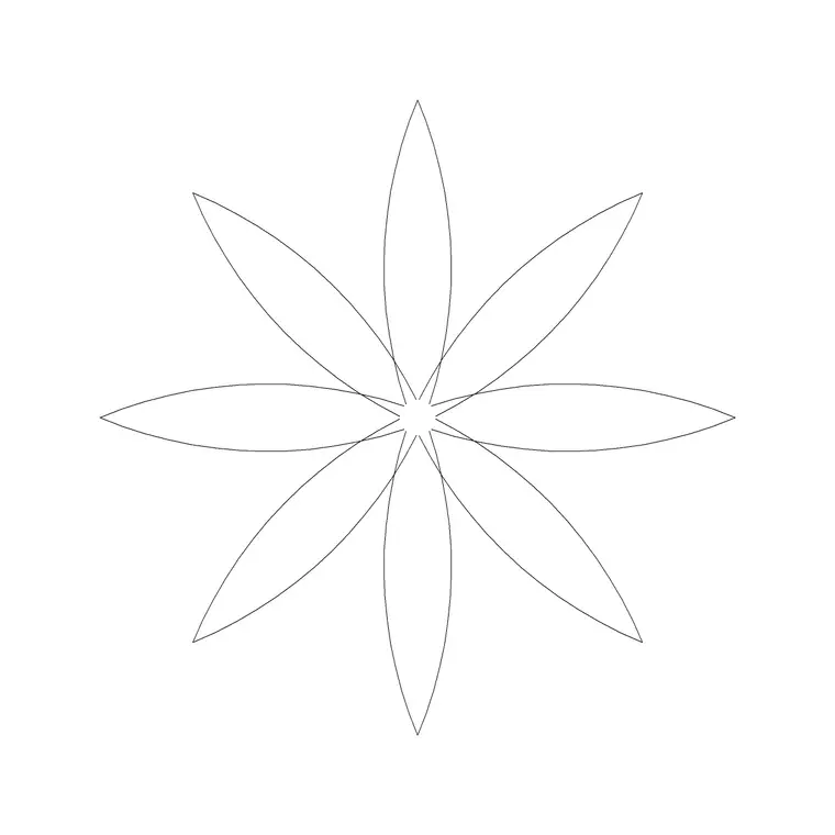 Plant Plan (2) DWG CAD block thumbnail — trees & plants drawing