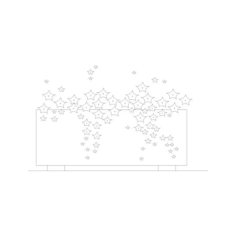 Plant Pot 7 DWG CAD block thumbnail — trees & plants drawing