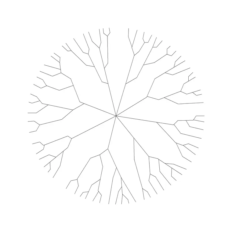 Plant Top View (25) DWG CAD block thumbnail — trees & plants drawing