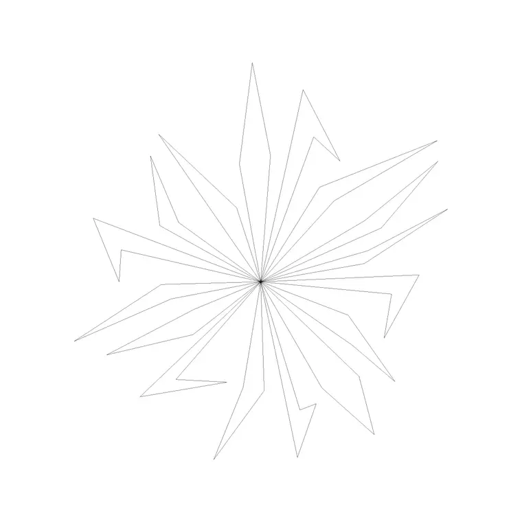 Plant Top View (26) DWG CAD block thumbnail — trees & plants drawing