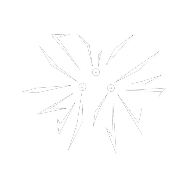 Plant Top View (27) DWG CAD block thumbnail — trees & plants drawing