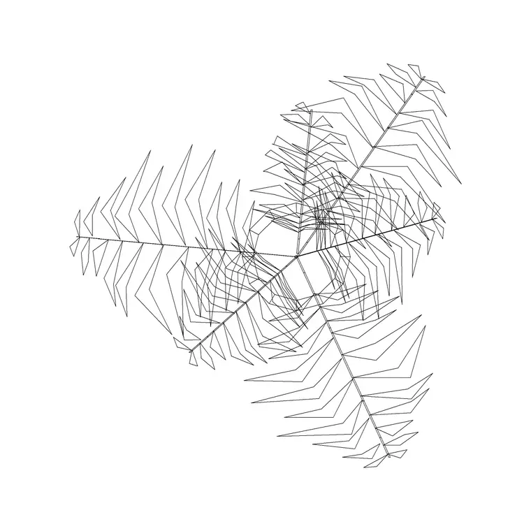 Plant Top View (35) DWG CAD block thumbnail — trees & plants drawing