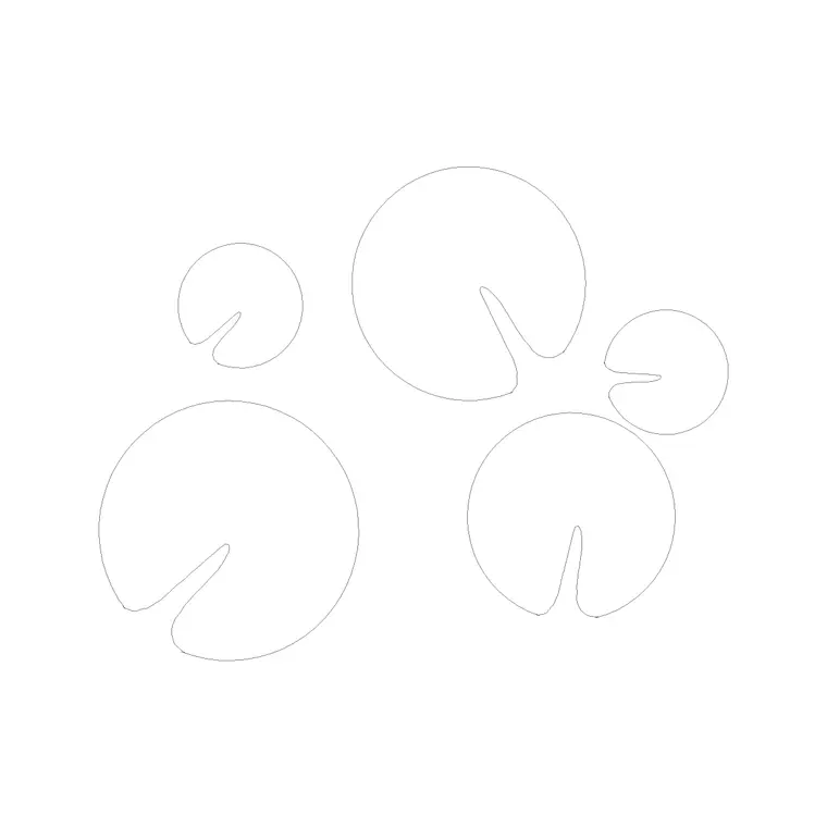 Plant Top View (47) DWG CAD block thumbnail — trees & plants drawing