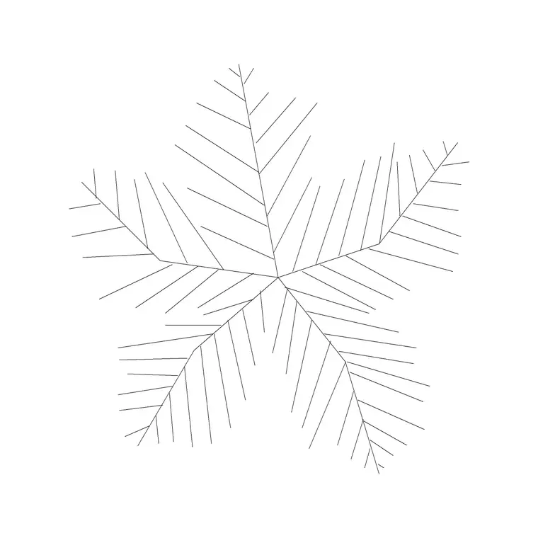 Plant Top View (7) DWG CAD block thumbnail — trees & plants drawing
