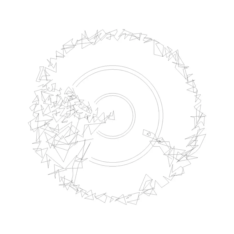 Plant Top View (8) DWG CAD block thumbnail — trees & plants drawing