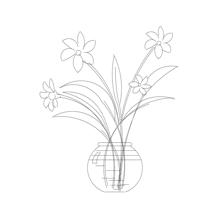 Planter 36 DWG CAD block thumbnail — accessories drawing