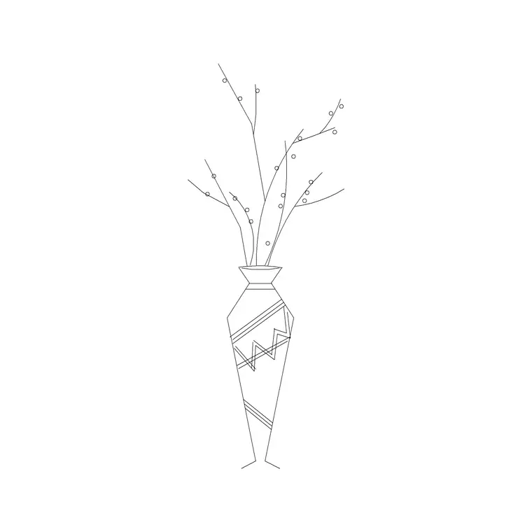 Planter 7 DWG CAD block thumbnail — accessories drawing