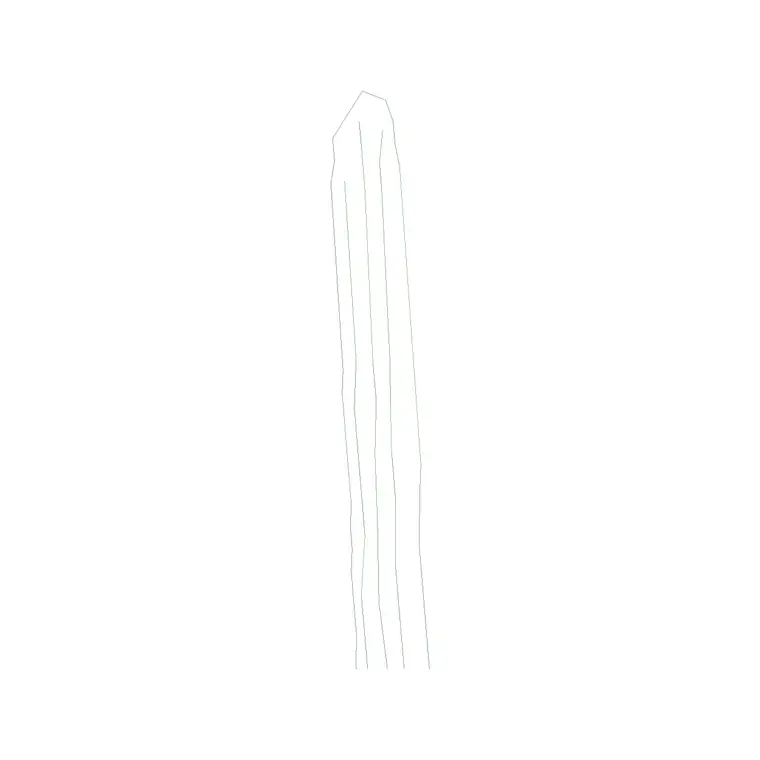 Plants Front Ele (4) DWG CAD block thumbnail — trees & plants drawing