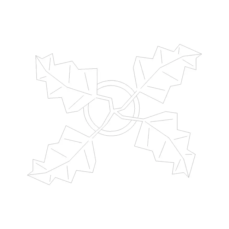 Plants Plan (17) DWG CAD block thumbnail — trees & plants drawing