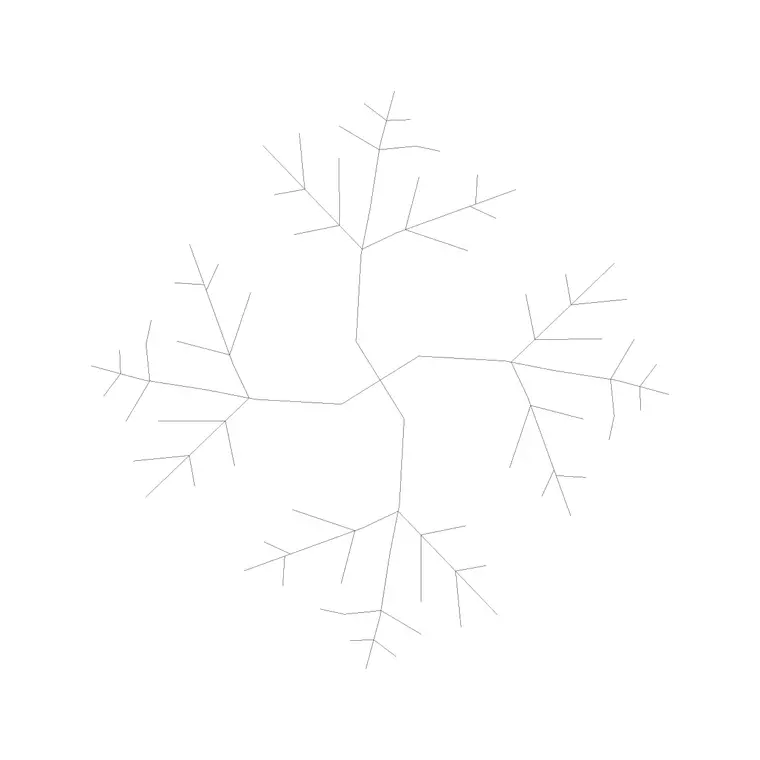 Plants Plan (22) DWG CAD block thumbnail — trees & plants drawing