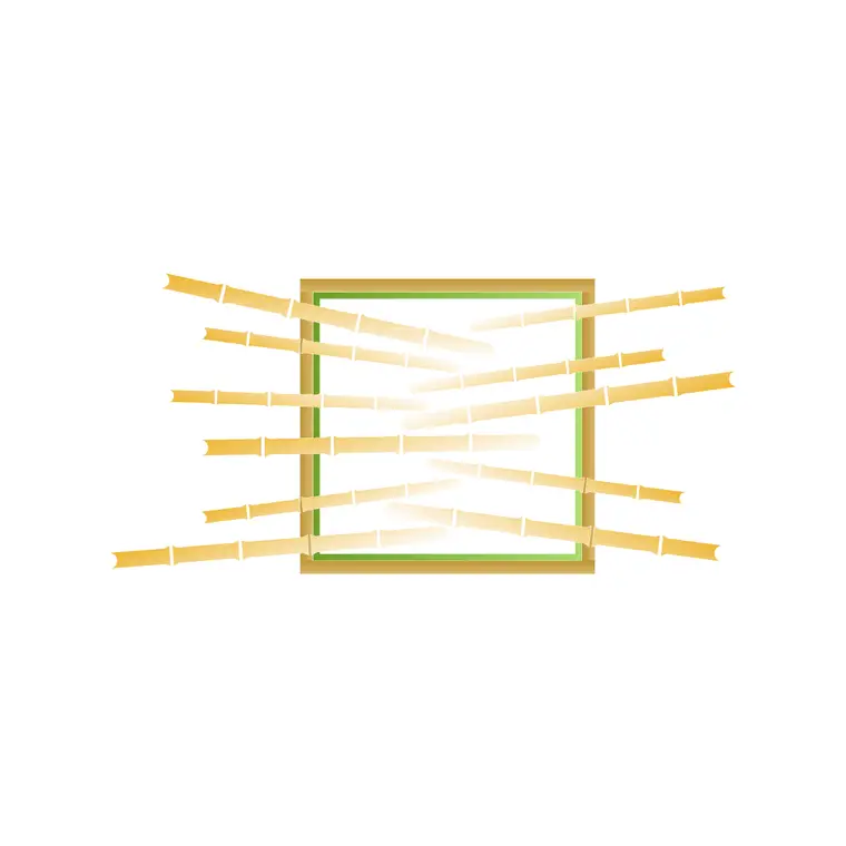 Potted Plan 2 DWG CAD block thumbnail — trees & plants drawing