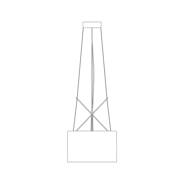 Ray S El DWG CAD block thumbnail — lighting drawing