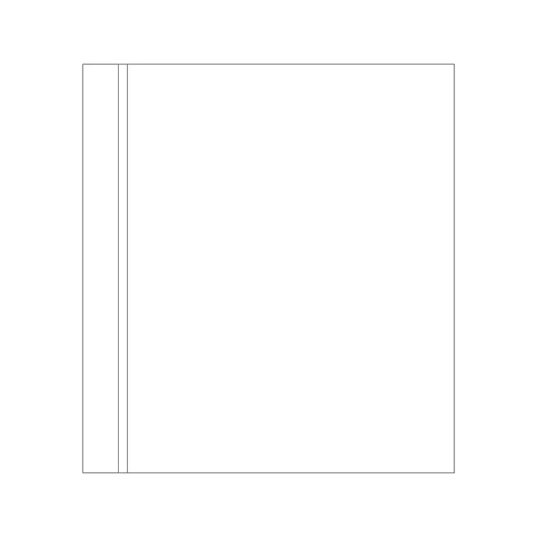 Refrigerator Plan 3 DWG CAD block thumbnail — kitchen drawing