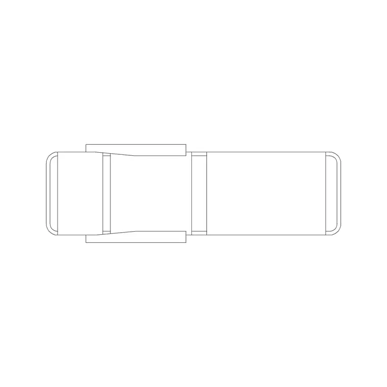 Relaxer Outdoor Fur DWG CAD block thumbnail — outdoor drawing