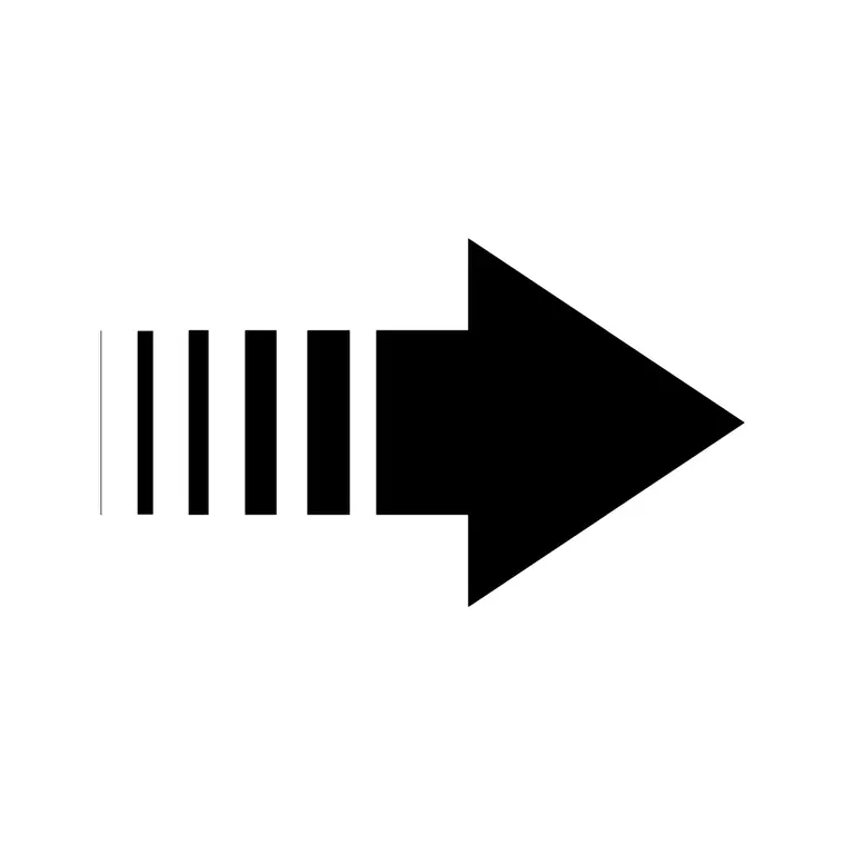 Right Sign 3 DWG CAD block thumbnail — building symbols drawing