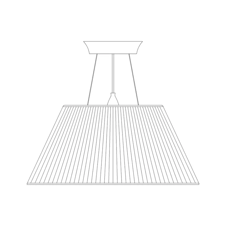 Romeo Moon S 2 El DWG CAD block thumbnail — lighting drawing