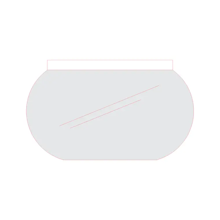 Round Bowl DWG CAD block thumbnail — other cad blocks drawing