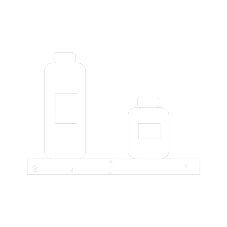 Shelf With Jar DWG CAD block thumbnail — other cad blocks drawing