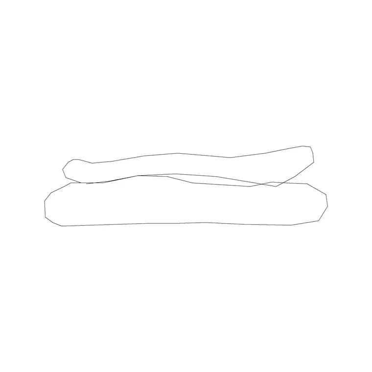 Shirt Stacking DWG CAD block thumbnail — accessories drawing