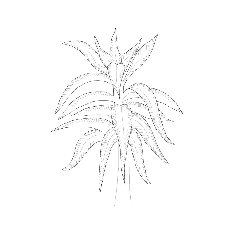 Shrubs (18) DWG CAD block thumbnail — trees & plants drawing