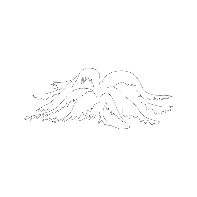 Shrubs Ele 7 DWG CAD block thumbnail — trees & plants drawing
