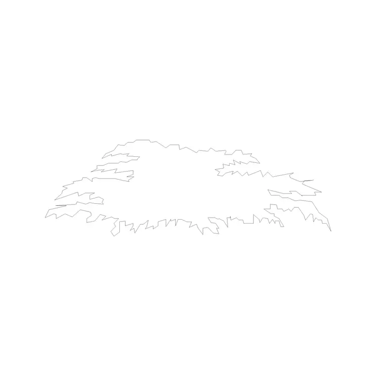 Shrubs Ground(24) DWG CAD block thumbnail — trees & plants drawing
