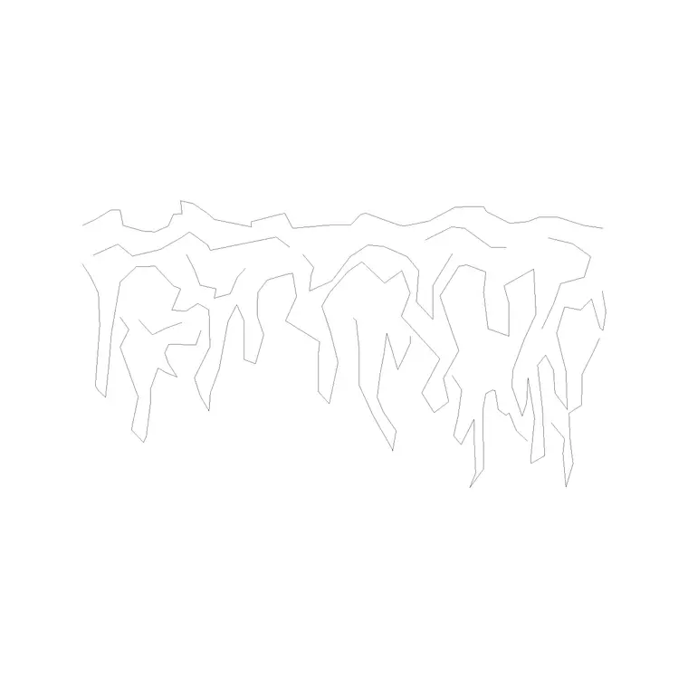 Shrubs Overhead DWG CAD block thumbnail — trees & plants drawing