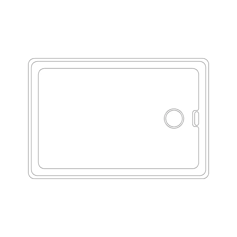 Sink20 DWG CAD block thumbnail — sinks & faucets drawing