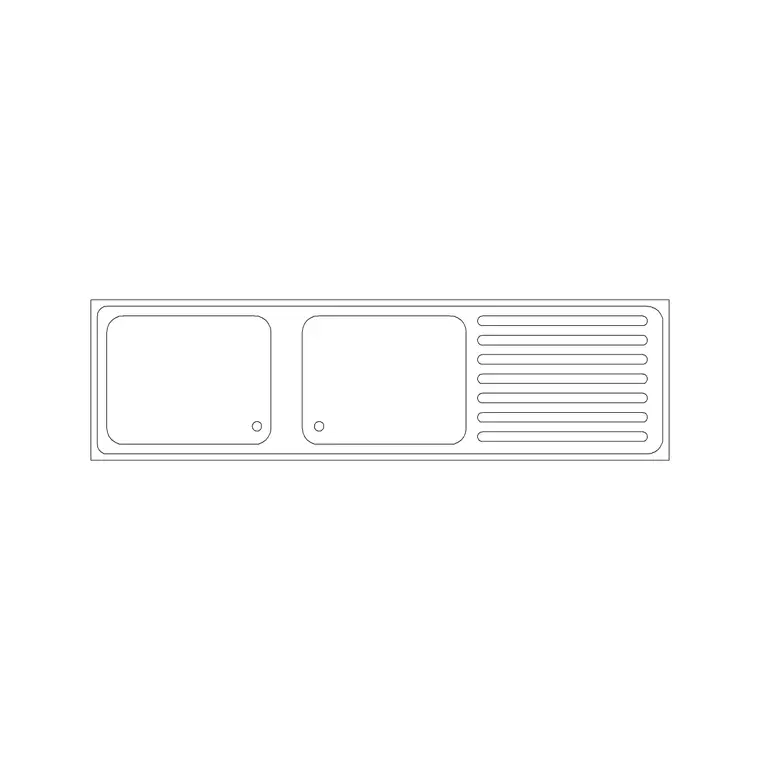 Sink5 DWG CAD block thumbnail — sinks & faucets drawing