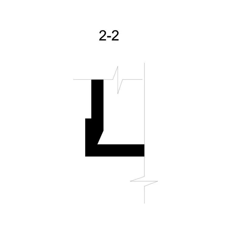 Skirting Detail DWG CAD block thumbnail — other cad blocks drawing