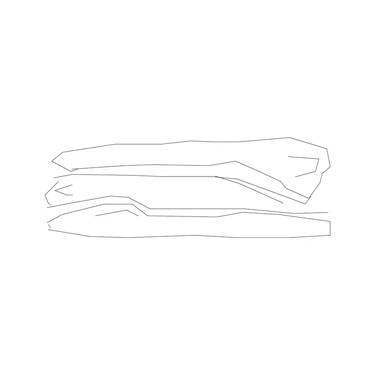Stacking Clothes DWG CAD block thumbnail — accessories drawing
